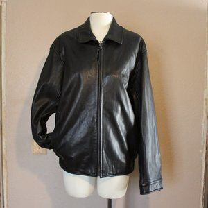 Marc New York Andrew Marc black soft leather jacket Sz.M
